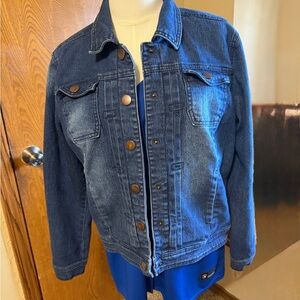 Classic Blue Denim Jacket size large